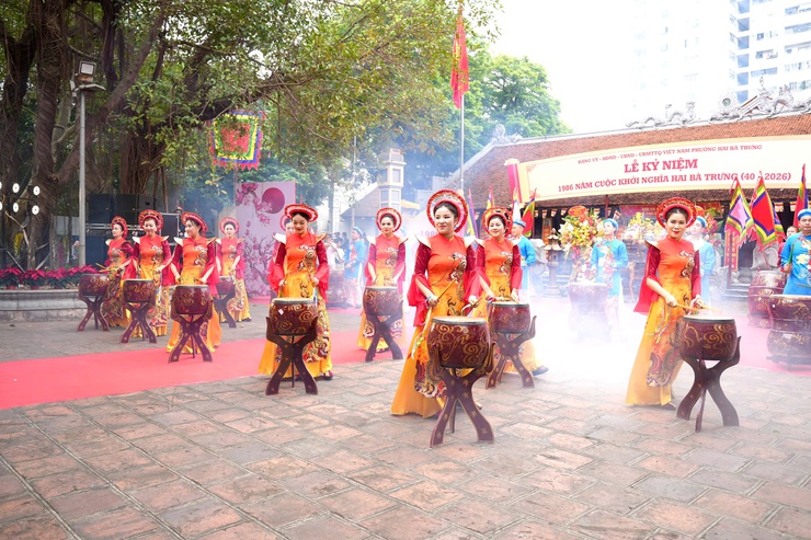 Long trọng tổ chức Lễ kỷ niệm 1986 năm khởi nghĩa Hai Bà Trưng- Ảnh 3.