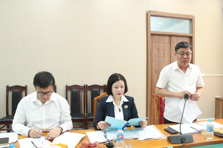 Đoàn kiểm tra số 09 của Ban Thường vụ Thành ủy Hà Nội làm việc với các xã Đại Thanh, Ngọc Hồi- Ảnh 1.