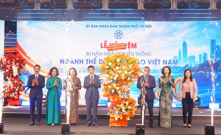 Hà Nội kỷ niệm 80 năm Ngày truyền thống Ngành Thể dục thể thao Việt Nam- Ảnh 1.