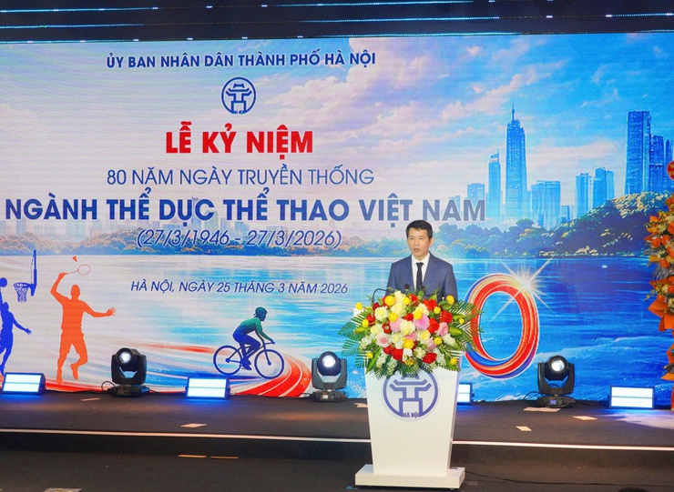 Hà Nội kỷ niệm 80 năm Ngày truyền thống Ngành Thể dục thể thao Việt Nam- Ảnh 3.