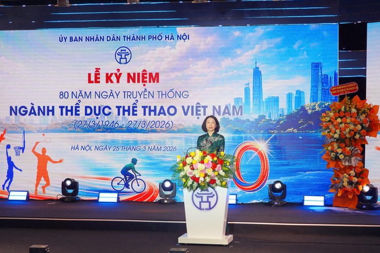Hà Nội kỷ niệm 80 năm Ngày truyền thống Ngành Thể dục thể thao Việt Nam- Ảnh 5.