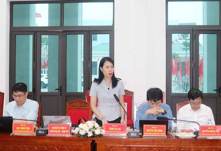 Trưởng Ban Nội chính Thành ủy Trần Đình Cảnh kiểm tra tại xã Bình Minh- Ảnh 4.