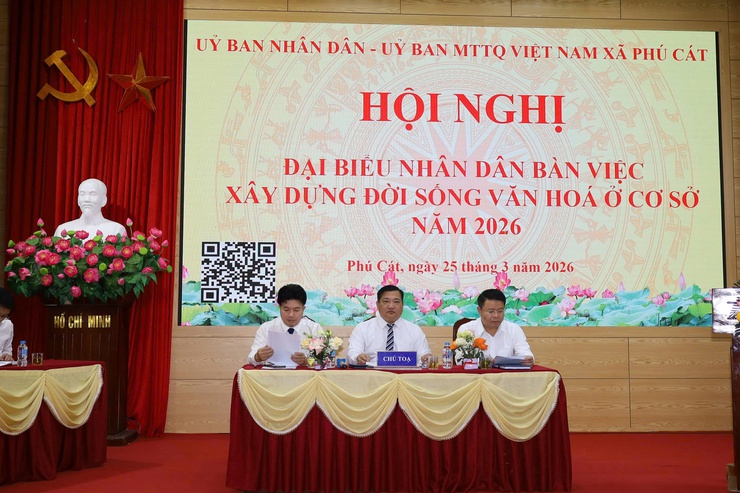 Xã Phú Cát: Phát huy dân chủ, nâng cao chất lượng đời sống văn hóa cơ sở- Ảnh 1.