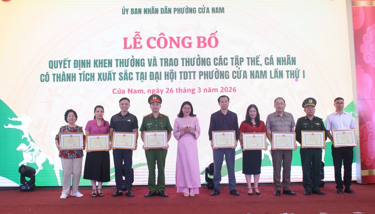 Phường Cửa Nam kỷ niệm 80 năm Ngày truyền thống ngành Thể dục thể thao Việt Nam- Ảnh 3.