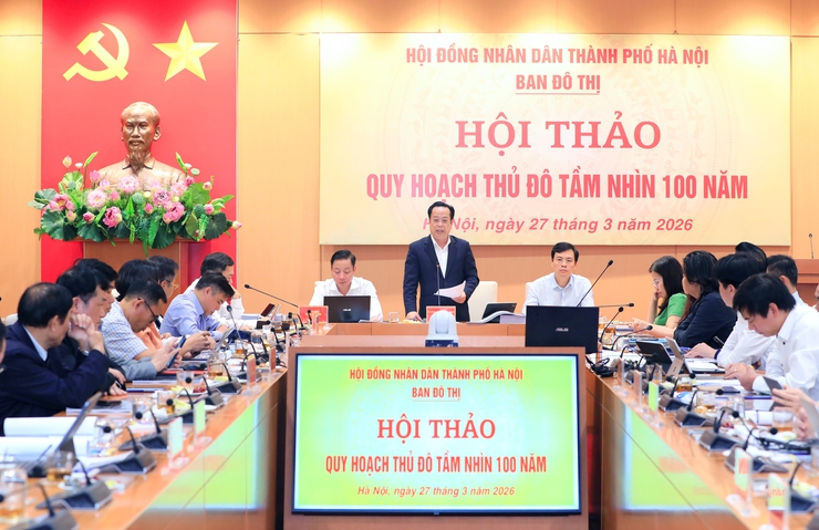 Hội thảo “Quy hoạch tổng thể Thủ đô tầm nhìn 100 năm”- Ảnh 1.