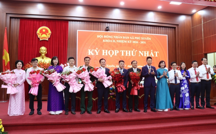 Kỳ họp thứ nhất HĐND xã Phú Xuyên khóa II thành công tốt đẹp- Ảnh 3.