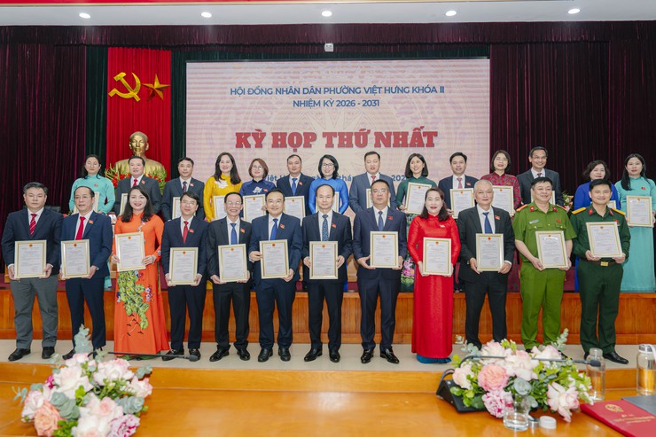 HĐND phường Việt Hưng bầu các chức danh chủ chốt nhiệm kỳ 2026-2031- Ảnh 11.