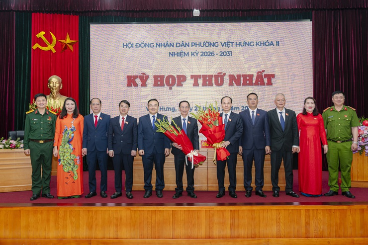 HĐND phường Việt Hưng bầu các chức danh chủ chốt nhiệm kỳ 2026-2031- Ảnh 9.