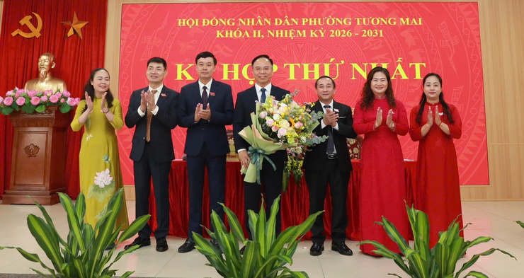 Bầu các chức danh chủ chốt HĐND và UBND phường Tương Mai nhiệm kỳ 2026-2031- Ảnh 3.