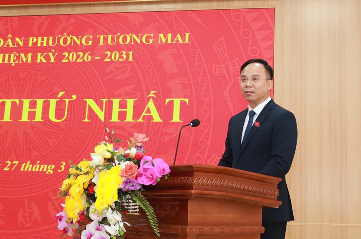 Bầu các chức danh chủ chốt HĐND và UBND phường Tương Mai nhiệm kỳ 2026-2031- Ảnh 2.