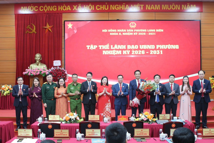 HĐND phường Long Biên bầu các chức danh chủ chốt nhiệm kỳ 2026-2031- Ảnh 3.