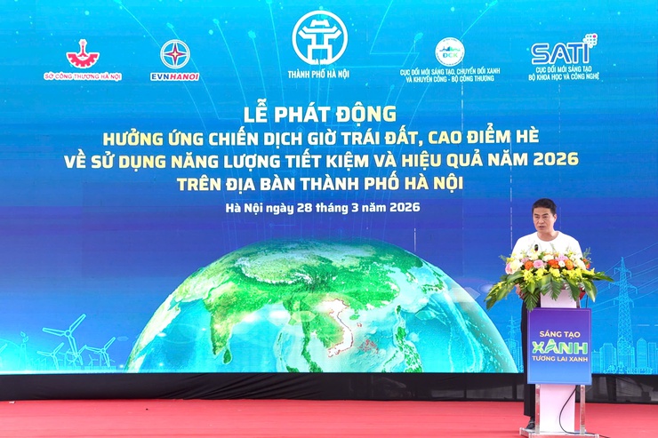 Hà Nội phát động hưởng ứng chiến dịch giờ trái đất năm 2026- Ảnh 2.