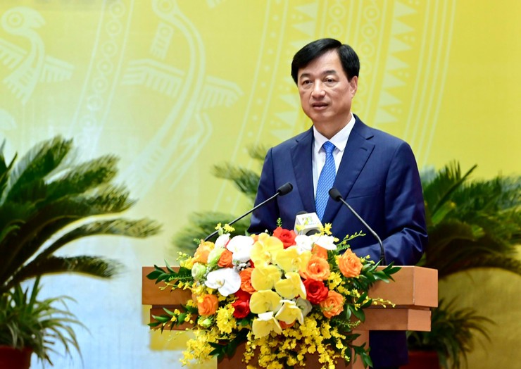 Hanoi People's Council opens first session, sets direction for new term- Ảnh 4.