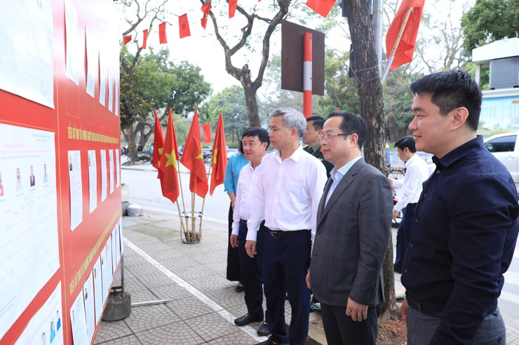 Son Tay, Tung Thien, Doai Phuong ready for election day- Ảnh 1.
