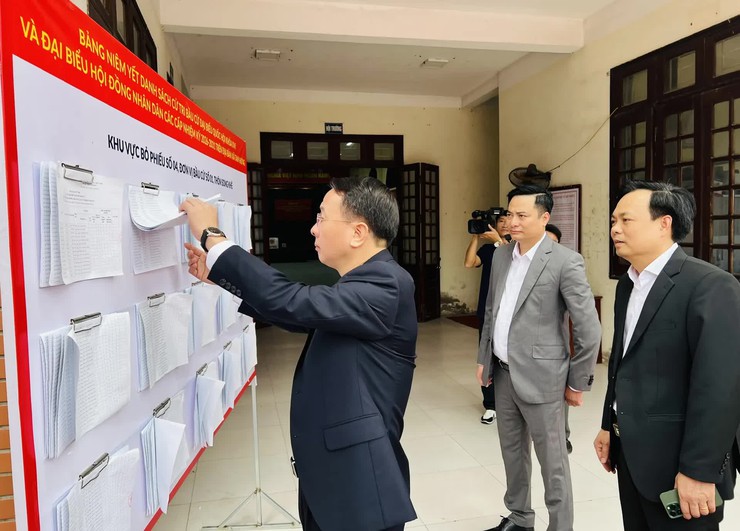 Tam Hung Commune ensures lawful and timely election preparations- Ảnh 1.