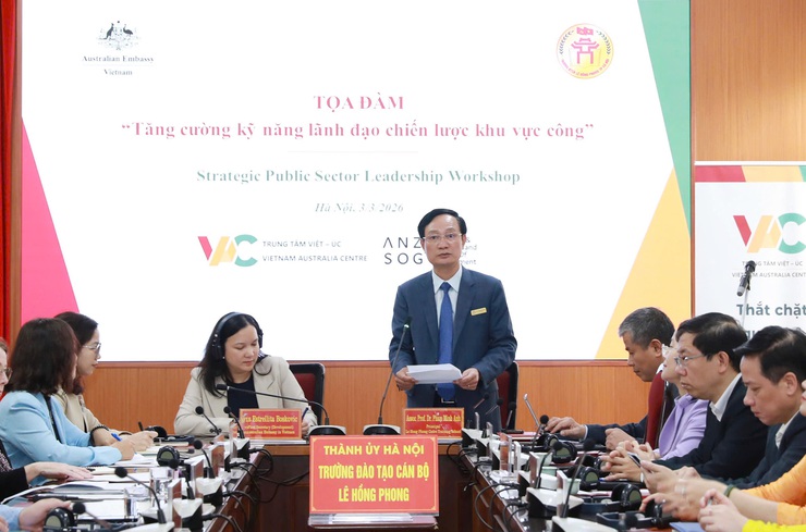 Hanoi partners with international experts to strengthen public sector strategic leadership- Ảnh 2.