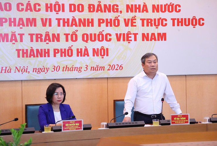 Hà Nội: Chuyển giao 18 hội về trực thuộc Ủy ban MTTQ Việt Nam Thành phố- Ảnh 3.