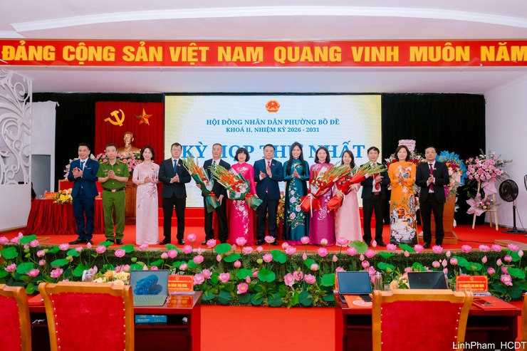 HĐND phường Bồ Đề bầu các chức danh chủ chốt nhiệm kỳ 2026-2031- Ảnh 9.