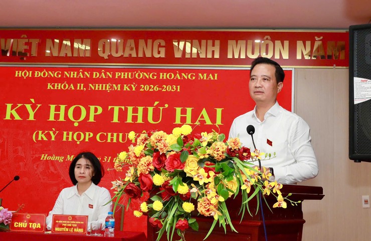HĐND phường Hoàng Mai thông qua Nghị quyết về Điều chỉnh Kế hoạch vốn đầu tư công năm 2026- Ảnh 2.