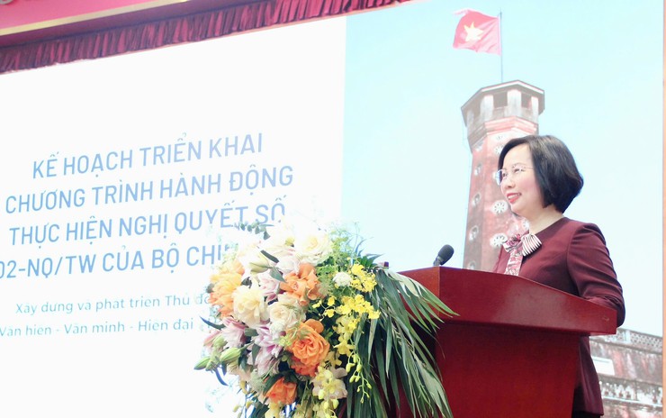 MTTQ Thành phố quán triệt kế hoạch thực hiện Nghị quyết 02-NQ/TW, tổng kết công tác bầu cử- Ảnh 1.