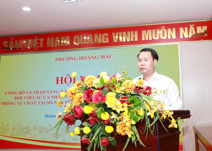 Khen thưởng thành tích suất sắc, đột xuất các cá nhân cứu người trong vụ cháy tại Lĩnh Nam- Ảnh 3.