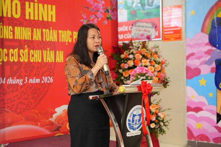 Phường Việt Hưng tiếp tục cho ra mắt mô hình “Smart Canteen” tại 03 cơ sở giáo dục- Ảnh 2.