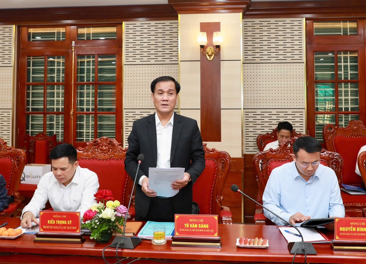 Phó Chủ tịch UBND Thành phố Nguyễn Mạnh Quyền kiểm tra công tác chuẩn bị bầu cử tại 3 xã Phúc Thọ, Phúc Lộc, Hát Môn- Ảnh 2.