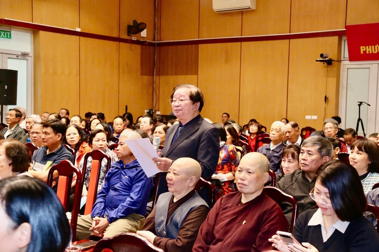 Ứng cử viên HĐND Thành phố đơn vị bầu cử số 3 tiếp xúc cử tri báo cáo chương trình hành động- Ảnh 11.