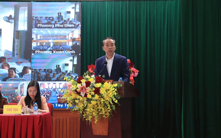 Ứng cử viên đại biểu HĐND thành phố Hà Nội - Đơn vị số 10 tiếp xúc cử tri- Ảnh 6.