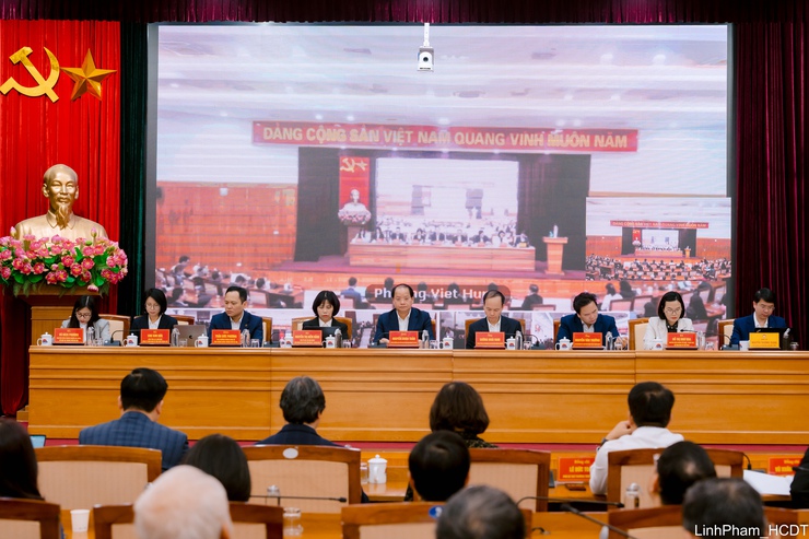 Ứng cử viên đại biểu HĐND thành phố Hà Nội - Đơn vị bầu cử số 12 vận động bầu cử- Ảnh 14.