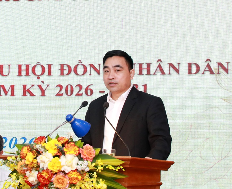 Ứng cử viên đại biểu HĐND thành phố Hà Nội - Đơn vị số 11 tiếp xúc cử tri vận động bầu cử- Ảnh 7.