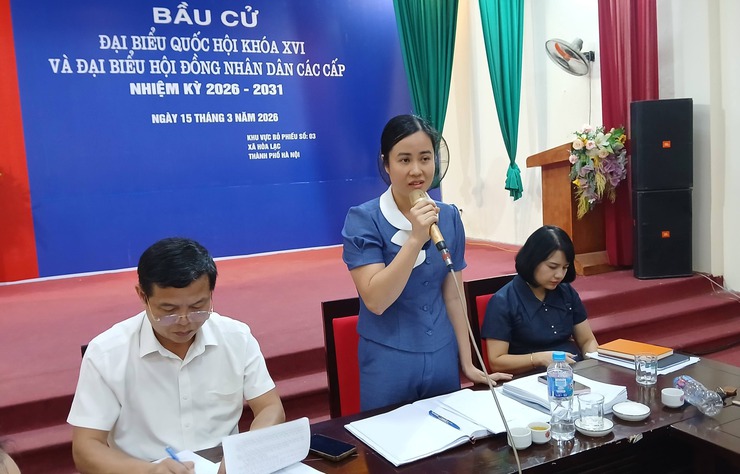 Hòa Lạc đối thoại với người dân về bồi thường, giải phóng mặt bằng Dự án Đại lộ Thăng Long- Ảnh 1.