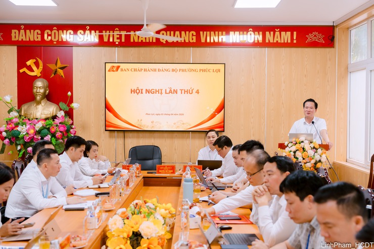 Phường Phúc Lợi phát huy sức mạnh toàn hệ thống chính trị, tạo chuyển biến rõ nét ngay từ quý I/2026- Ảnh 1.