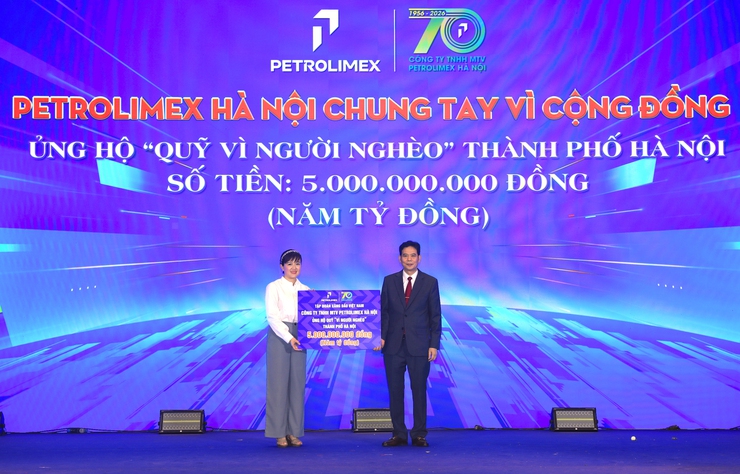 Công ty TNHH một thành viên Petrolimex Hà Nội kỷ niệm 70 năm thành lập- Ảnh 4.