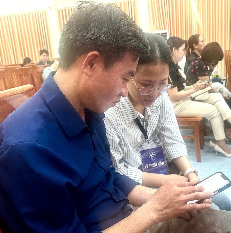 Xã Hồng Sơn tập huấn sử dụng hệ thống HanoiWork nhằm tăng cường hiệu quả chuyển đổi số- Ảnh 3.