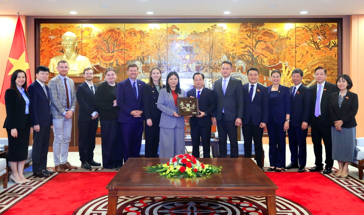 Phó Chủ tịch Thường trực HĐND Thành phố Trần Thế Cương tiếp Đoàn Đại biểu Hội đồng giao lưu chính trị Australia- Ảnh 3.