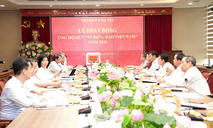 Cơ quan Thành ủy Hà Nội ủng hộ Quỹ “Vì biển, đảo Việt Nam” năm 2026- Ảnh 2.