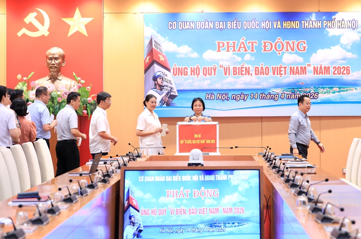 Cơ quan Đoàn đại biểu Quốc hội và HĐND Thành phố phát động ủng hộ Quỹ "Vì biển, đảo Việt Nam" năm 2026- Ảnh 3.