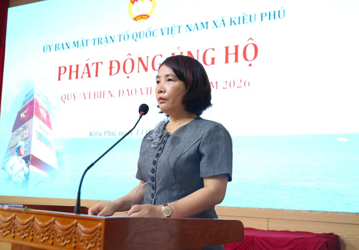 Xã Kiều Phú phát động ủng hộ Quỹ “Vì biển, đảo Việt Nam” năm 2026- Ảnh 2.
