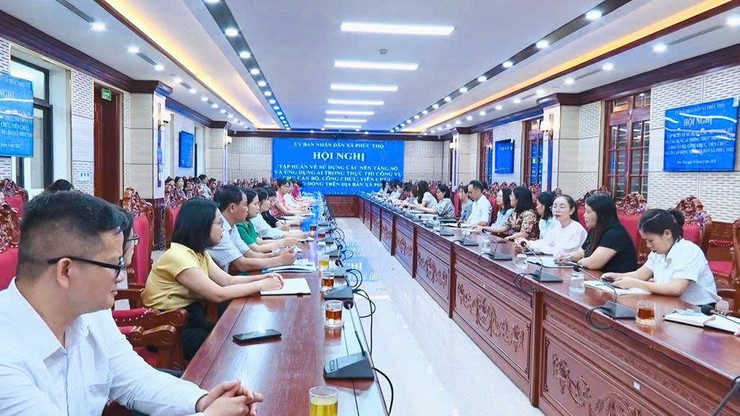 Phúc Thọ tập huấn sử dụng nền tảng số và ứng dụng trí tuệ nhân tạo trong thực thi công vụ- Ảnh 5.