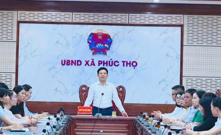 Phúc Thọ tập huấn sử dụng nền tảng số và ứng dụng trí tuệ nhân tạo trong thực thi công vụ- Ảnh 1.