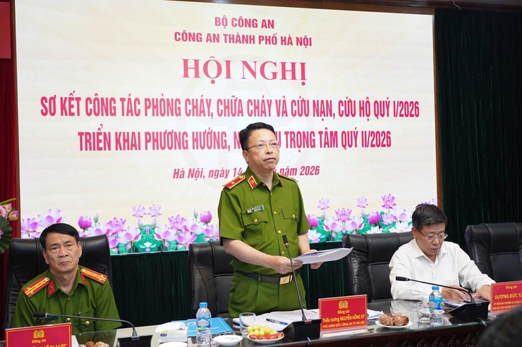 Hà Nội sơ kết công tác PCCC quý I/2026, triển khai nhiệm vụ trọng tâm quý II- Ảnh 6.