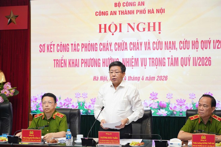 Hà Nội sơ kết công tác PCCC quý I/2026, triển khai nhiệm vụ trọng tâm quý II- Ảnh 5.
