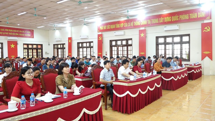 Vật Lại nâng cao chất lượng cải cách hành chính và tỷ lệ giải quyết hồ sơ đúng hạn- Ảnh 1.