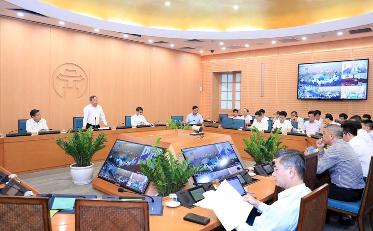 Chủ tịch UBND Thành phố Vũ Đại Thắng yêu cầu đẩy nhanh tiến độ các dự án giao thông quan trọng- Ảnh 3.