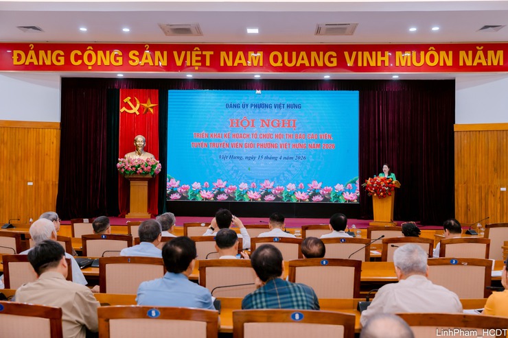 Hơn 150 cán bộ phường Việt Hưng được bồi dưỡng nghiệp vụ công tác xây dựng Đảng- Ảnh 8.