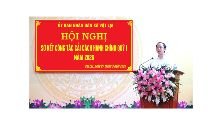 Vật Lại nâng cao chất lượng cải cách hành chính và tỷ lệ giải quyết hồ sơ đúng hạn- Ảnh 2.