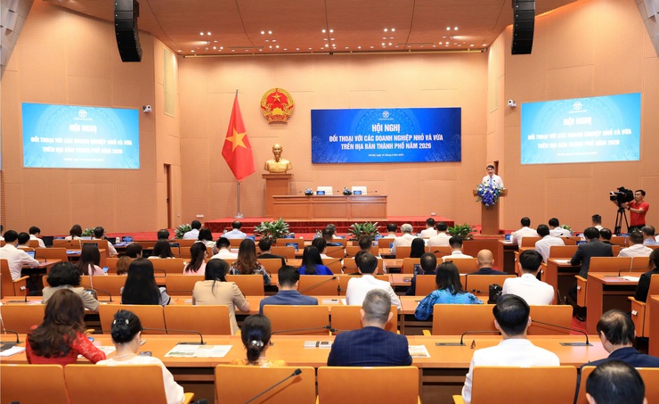 Tổng thuật: Hà Nội đối thoại với các doanh nghiệp nhỏ và vừa trên địa bàn- Ảnh 5.