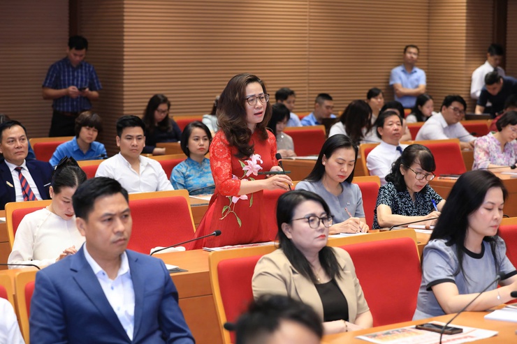 Tổng thuật: Hà Nội đối thoại với các doanh nghiệp nhỏ và vừa trên địa bàn- Ảnh 8.