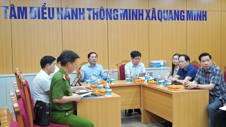 Quang Minh tăng tốc chuyển đổi số: Hệ thống camera giám sát an ninh bước đầu phát huy hiệu quả- Ảnh 5.